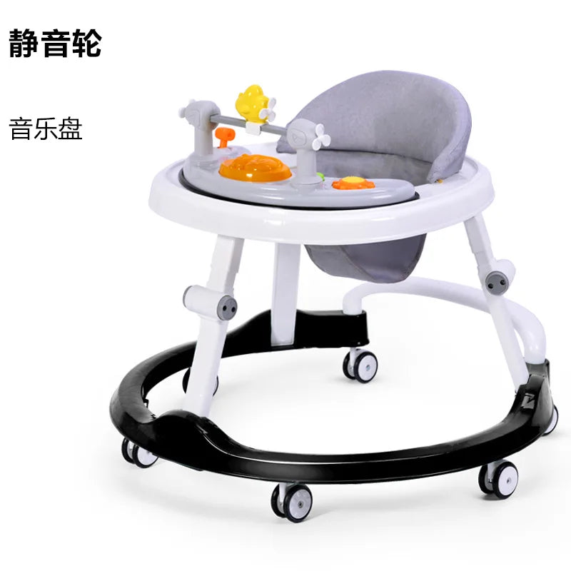 Baby Walker Anti-Fall Multi-Function Trolley for Girls & Boys