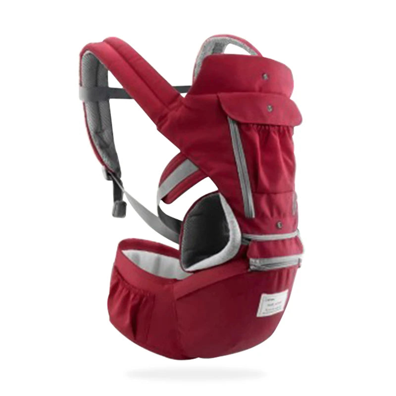 Ergonomic Baby Carrier 0-36M: Hipseat Sling & Wrap