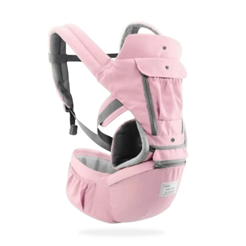 Ergonomic Baby Carrier 0-36M: Hipseat Sling & Wrap