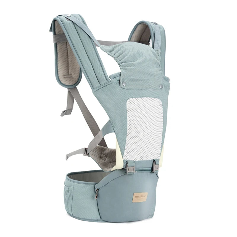 Ergonomic Baby Carrier 0-36M: Hipseat Sling & Wrap