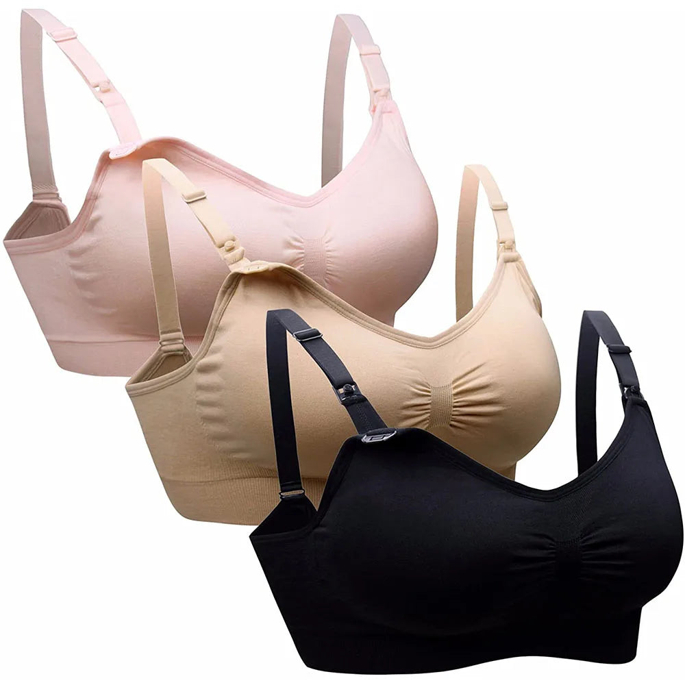 Breastfeeding Bras: Wirefree Maternity Nursing Bra