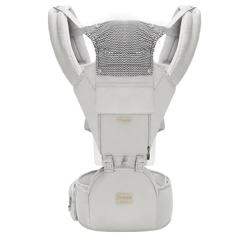 Ergonomic Baby Carrier 0-36M: Hipseat Sling & Wrap