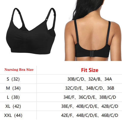 Breastfeeding Bras: Wirefree Maternity Nursing Bra