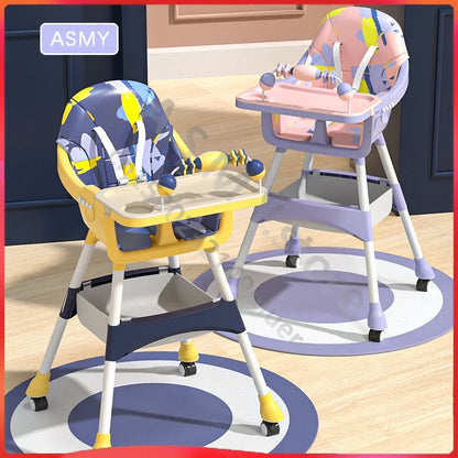 Baby Dining Chair 1-6Y: Multi-Functional & Adjustable