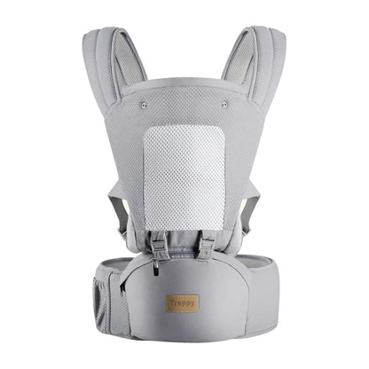 Ergonomic Baby Carrier 0-36M: Hipseat Sling & Wrap