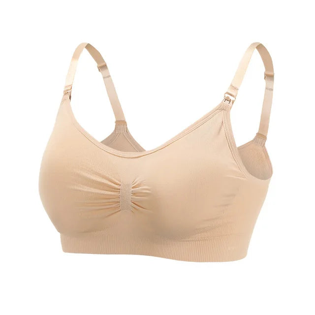 Breastfeeding Bras: Wirefree Maternity Nursing Bra