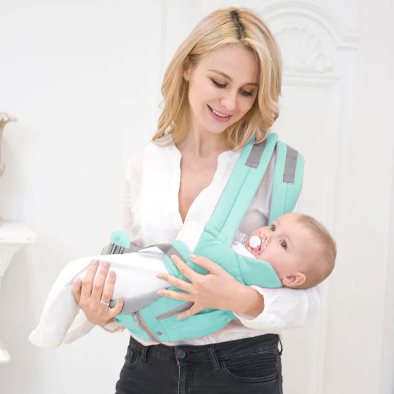 Ergonomic Baby Carrier 0-36M: Hipseat Sling & Wrap